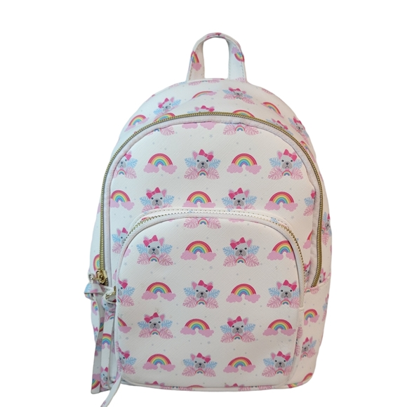 Under One Sky Accessories Under One Sky Puppies Rainbows Backpack